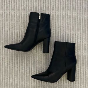 Marc Fisher Black Ankle Boots | Size: 7.5